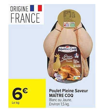 Poulet Pleine Saveur MAÎTRE COQ