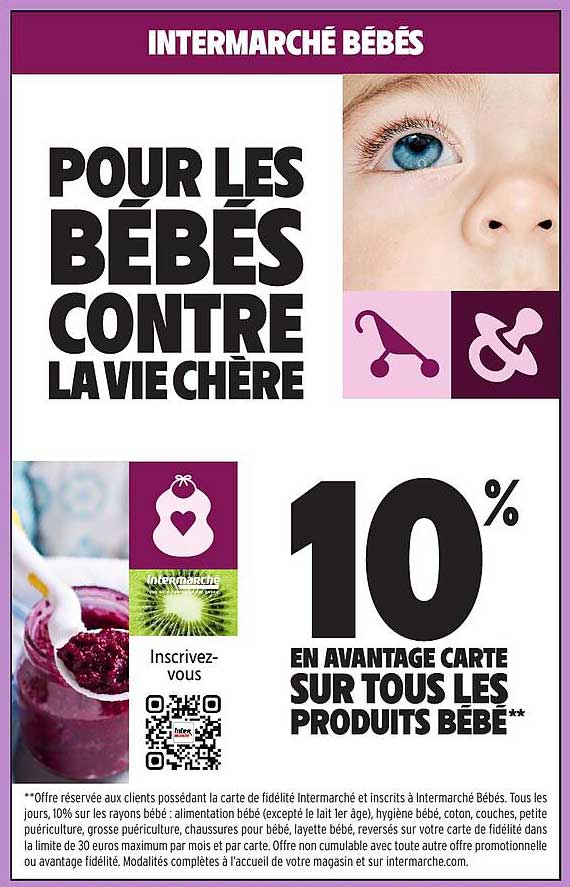 POUR LES BÉBÉS CONTRE LA VIE CHERE