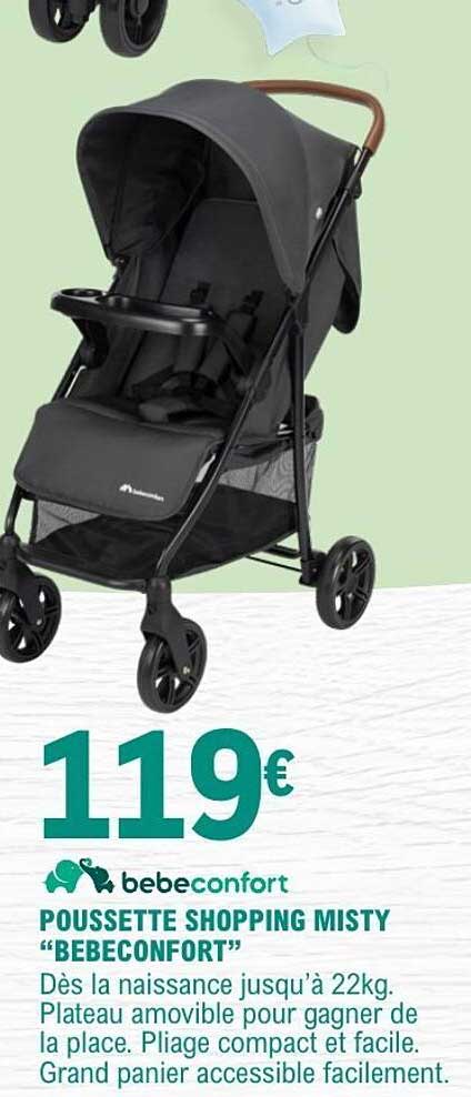 POUSSETTE SHOPPING MISTY "BEBECONFORT"