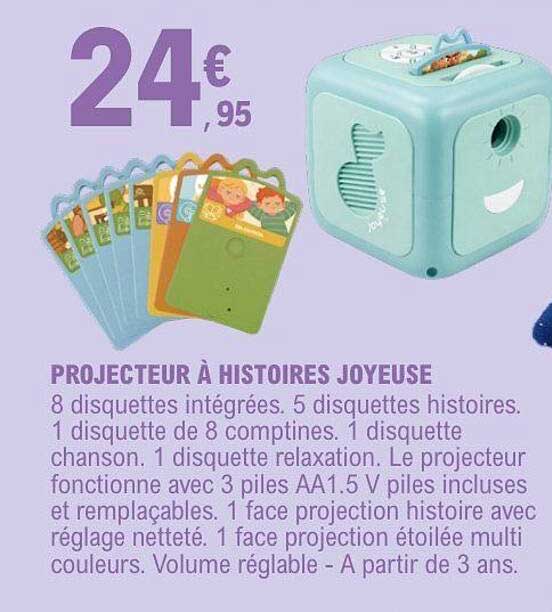 PROJECTEUR À HISTOIRES JOYEUSE