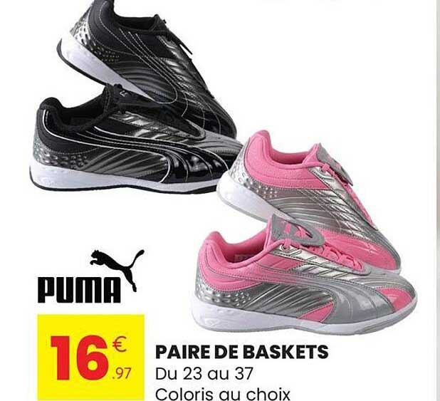 PUMA PAIRE DE BASKETS