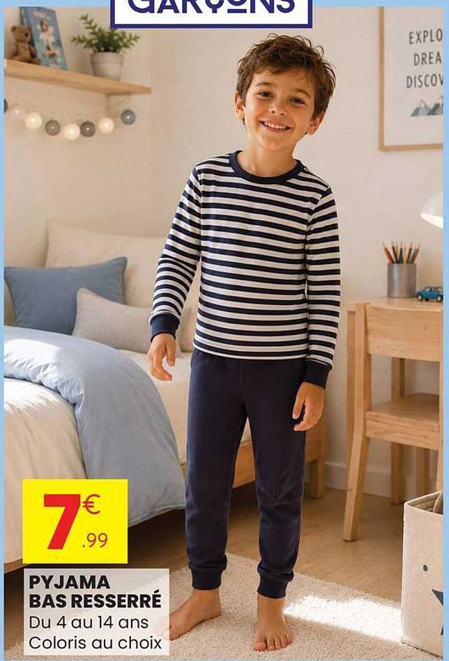 PYJAMA BAS RESSERRÉ