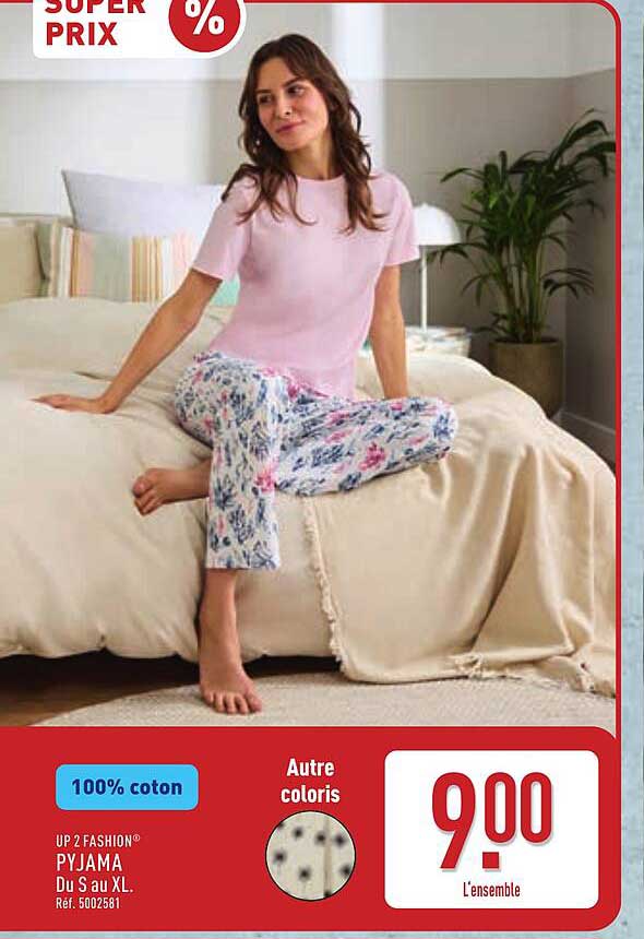 PYJAMA Du S au XL.