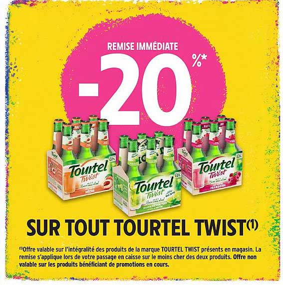 REMISE IMMÉDIATE -20% SUR TOUT TOURTEL TWIST(1)