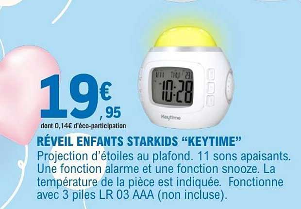 RÉVEIL ENFANTS STARKIDS “KEYTIME”