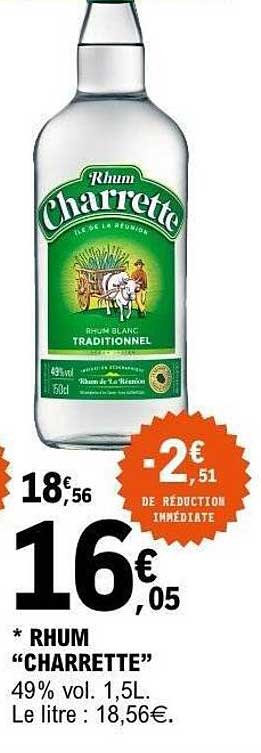 Rhum « CHARRETTE »