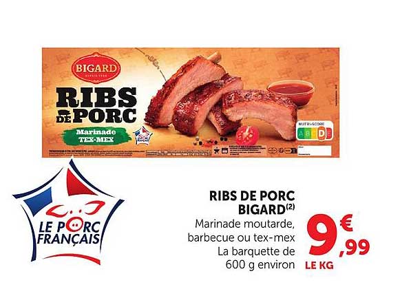 RIBS DE PORC BIGARD