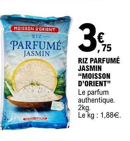 RIZ PARFUMÉ JASMIN “MOISSON D’ORIENT”