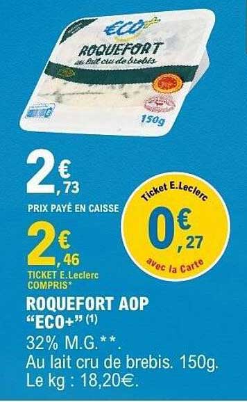 ROQUEFORT AOP “ECO+” (1)