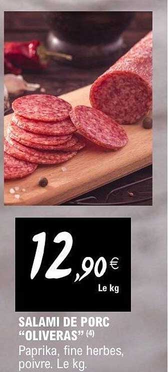 SALAMI DE PORC "OLIVERAS" (4)