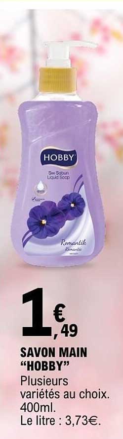 SAVON MAIN "HOBBY"