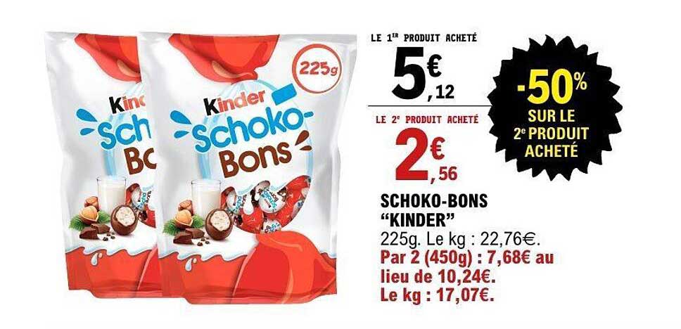 SCHOKO-BONS “KINDER”