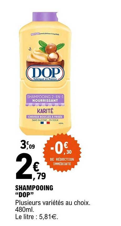 SHAMPOOING “DOP”