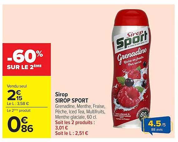 Sirop SPORT