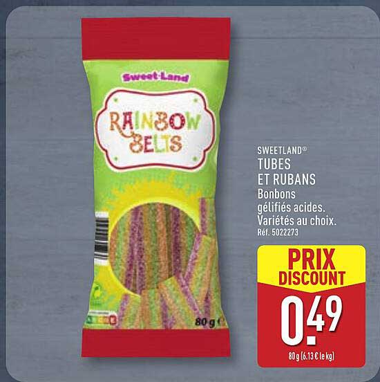 SWEETLAND® TUBES ET RUBANS