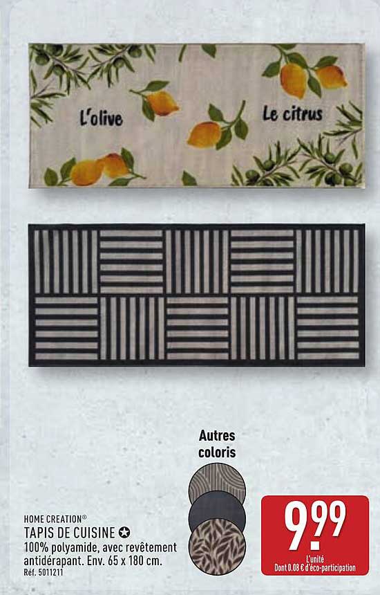 TAPIS DE CUISINE