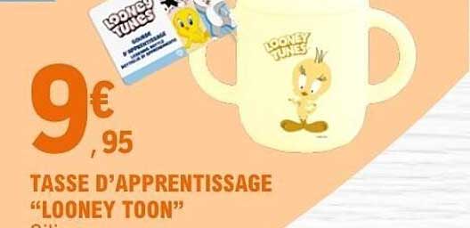 TASSE D’APPRENTISSAGE “LOONEY TOON”