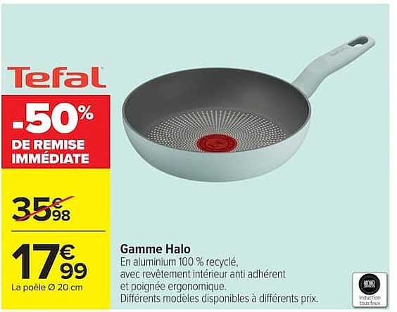 Tefal -50% DE REMISE IMMÉDIATE
