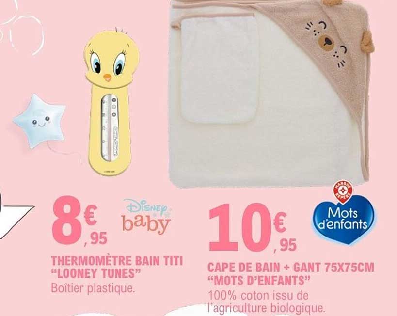 THERMOMÈTRE BAIN TITI “LOONEY TUNES”