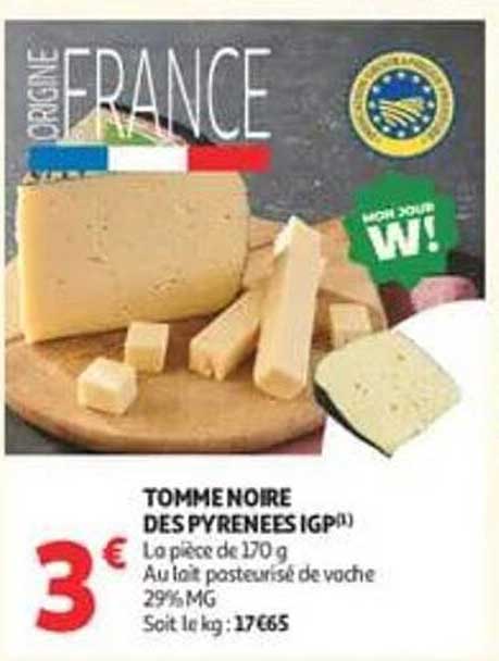 TOMME NOIRE DES PYRENEES IGP