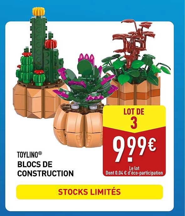 TOYLINO® BLOCS DE CONSTRUCTION