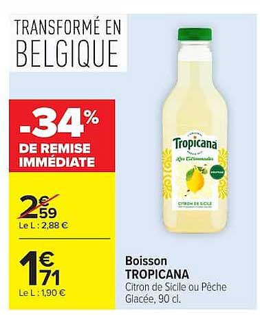 TRANSFORMÉ EN BELGIQUE
