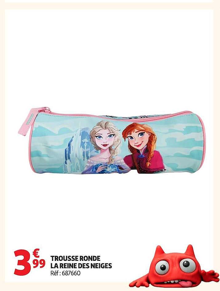 TROUSSE RONDE LA REINE DES NEIGES