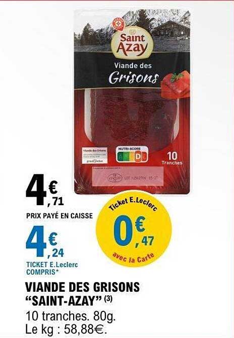 VIANDE DES GRISONS “SAINT-AZAY” (3)