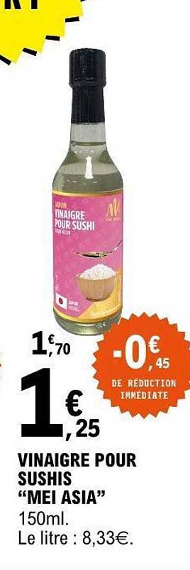 VINAIGRE POUR SUSHIS “MEI ASIA”