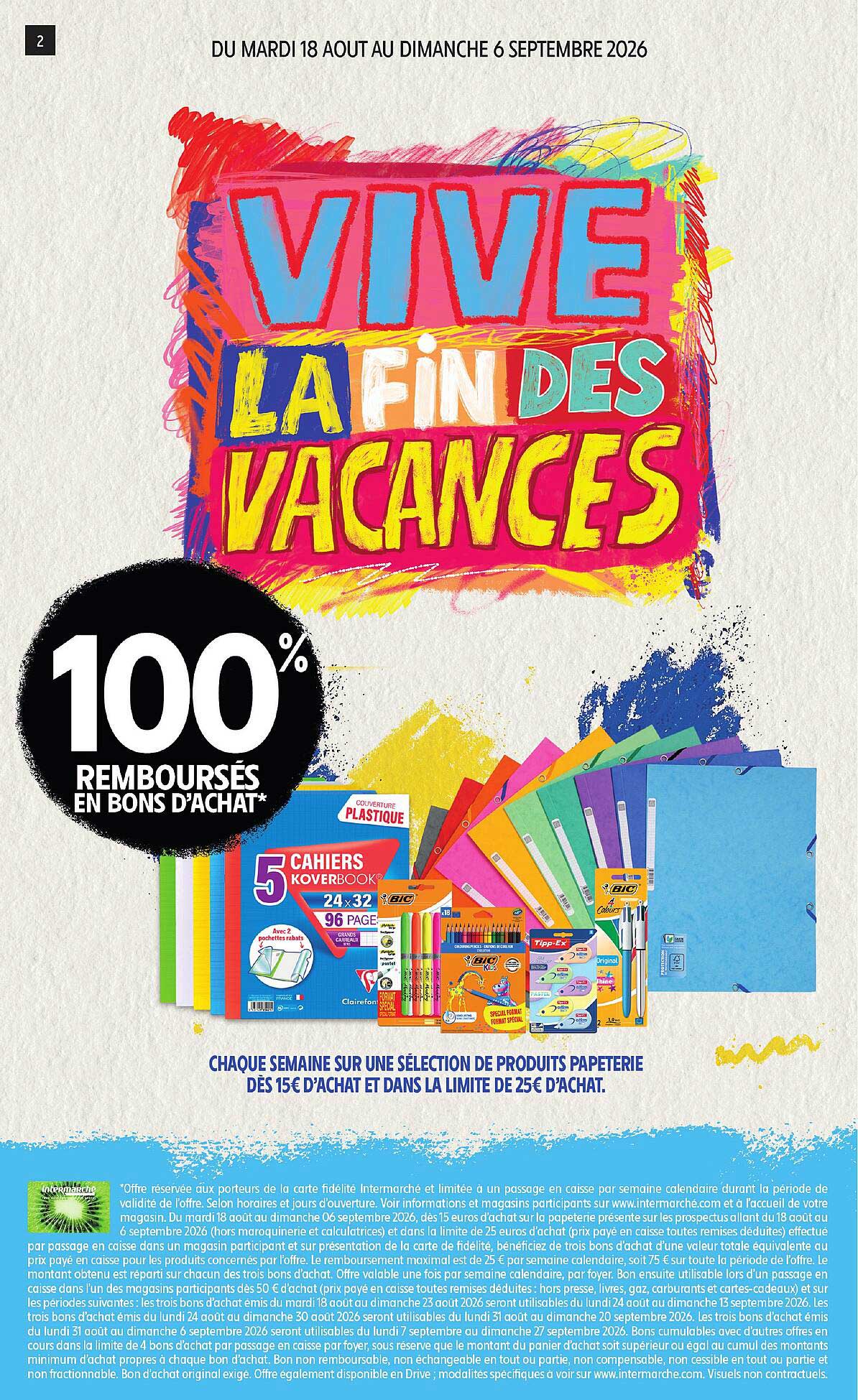 VIVE LA FIN DES VACANCES
