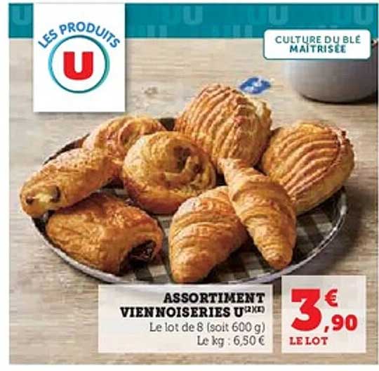 ASSORTIMENT VIENNOISERIES U