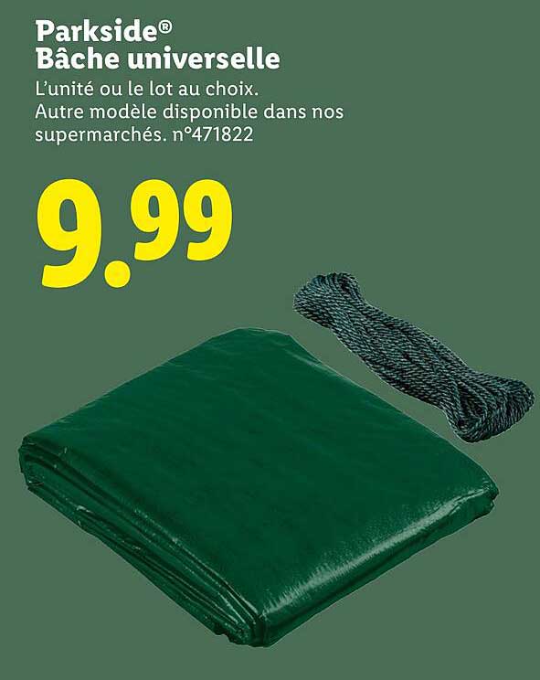 Bâche universelle Parkside