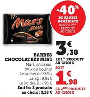 BARRRES CHOCOLATEES MINI