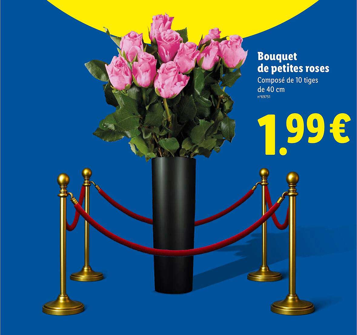 Bouquet de petites roses