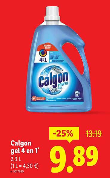 Calgon gel 4 en 1*