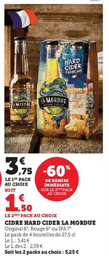 CIDRE HARD CIDER LA MORDUE