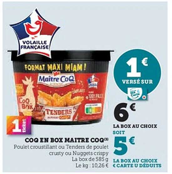 COQ EN BOX MAITRE COQ®