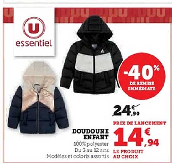 Doudoune Enfant