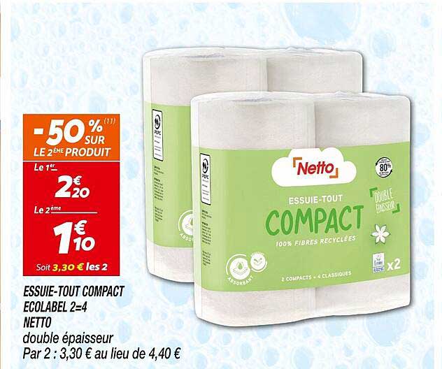 ESSUIE-TOUT COMPACT ECOLABEL 2=4
