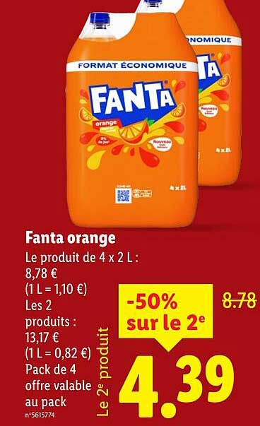 Fanta orange