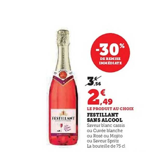 FESTILLANT SANS ALCOOL