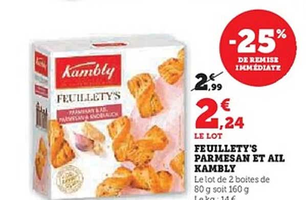 FEUILLETY'S PARMESAN ET AIL KAMBLY