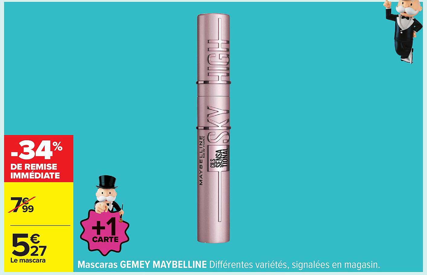 Mascara GEMY MAYBELLINE
