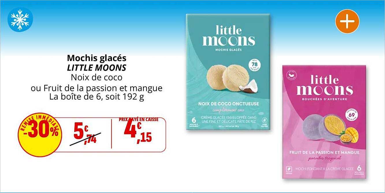 Mochis glacés LITTLE MOONS