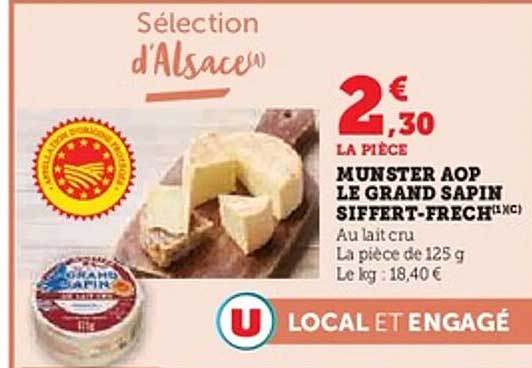 MUNSTER AOP LE GRAND SAPIN SIFFERT-FRECH