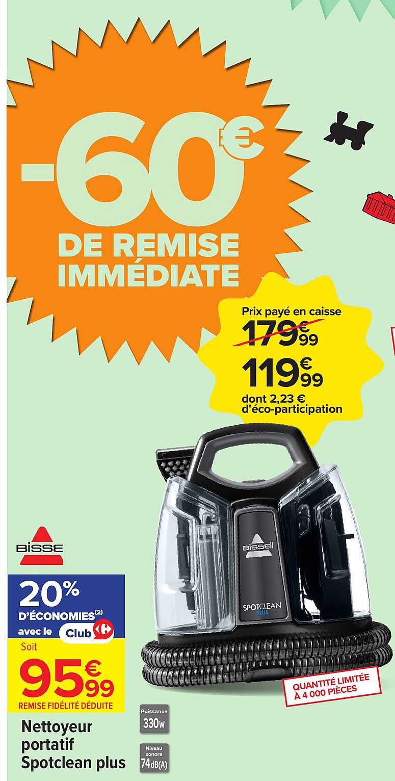Nettoyeur portable Spotclean plus