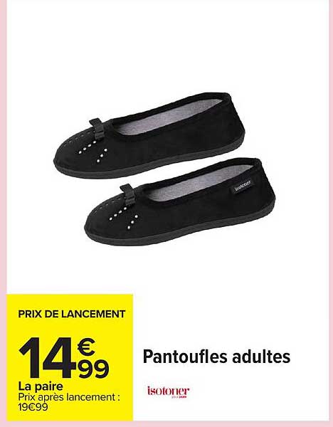 Pantoufles adultes