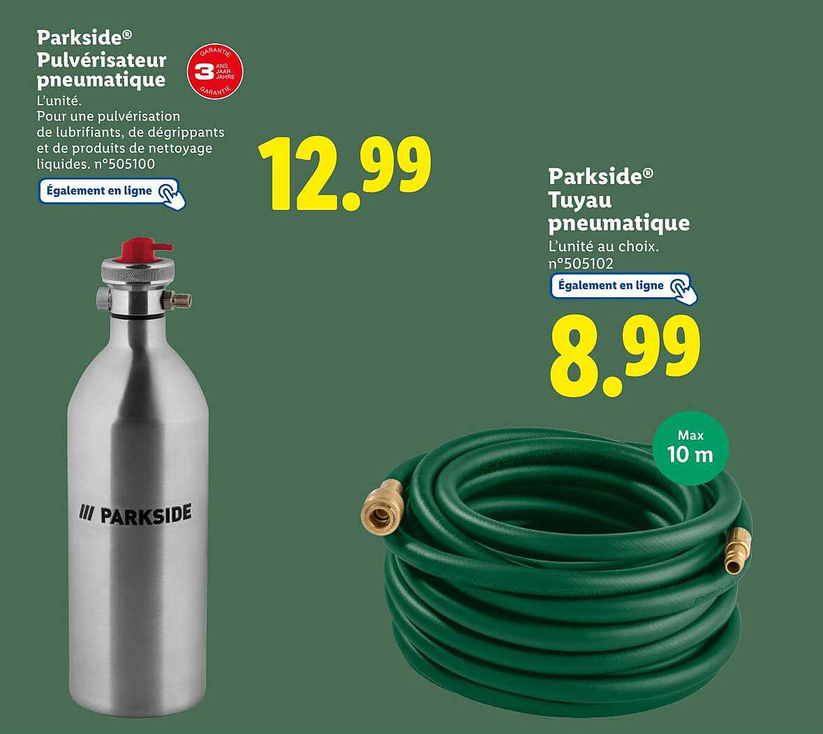 Parkside® Pulvérisateur pneumatique