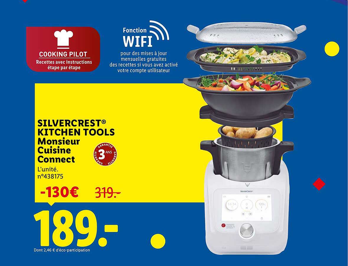 SILVERCREST® KITCHEN TOOLS Monsieur Cuisine Connect