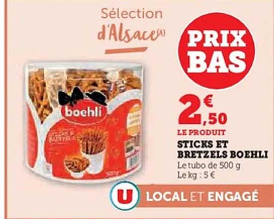 Sticks et Bretzels Boehli